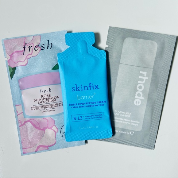 Lot of 25 Skincare Samples Laneige Glow Recipe Summer Fridays Fenty Tarte Rhode - Picture 3 of 7